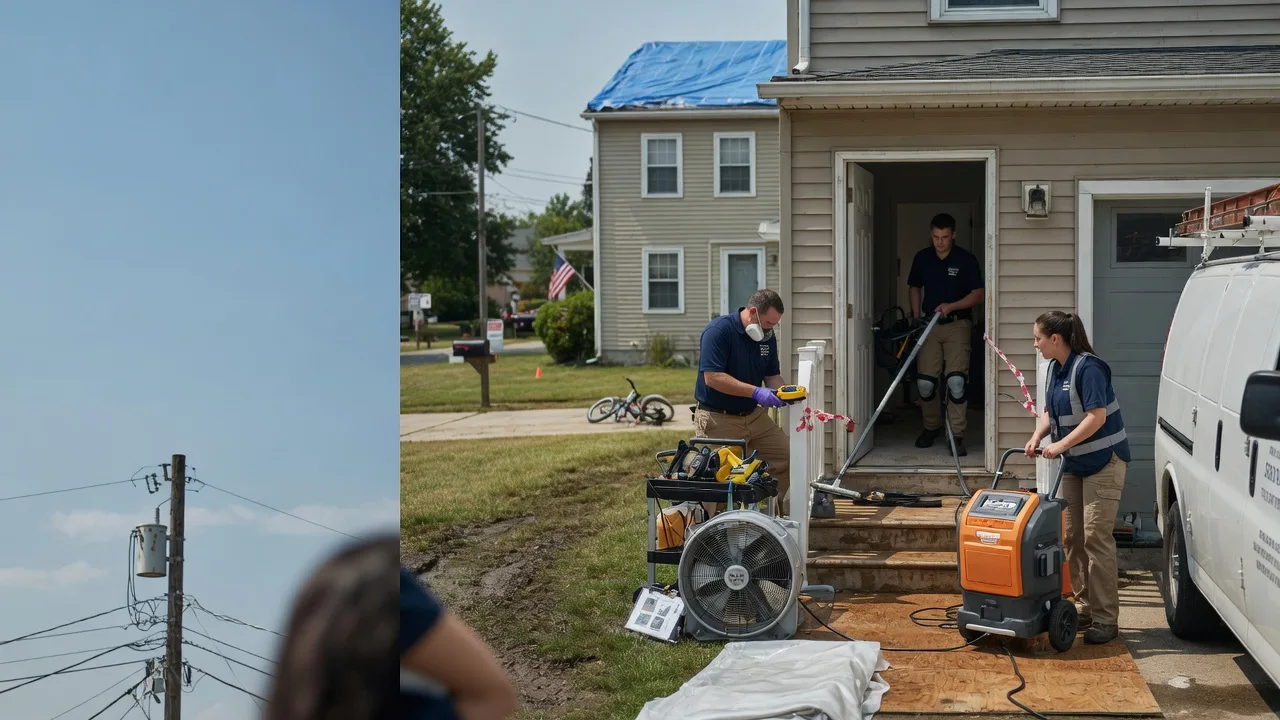 Water Damage Repair in Freedom, PA near me